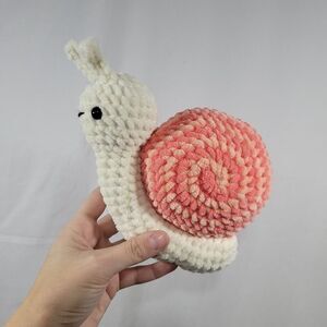 Crochet Snail | Adorable Plushie Friend | Handmade Gifts